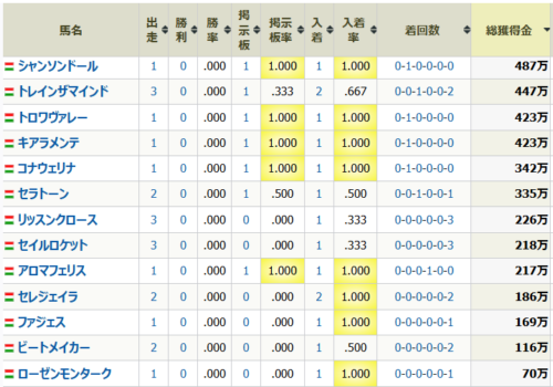 2024年振り返り(キャロット出資馬) | キャロットシルクの一口